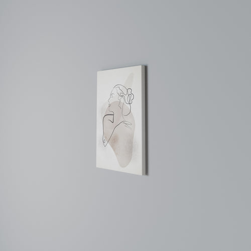 GRACEFUL LINES Quadro em tela vertical