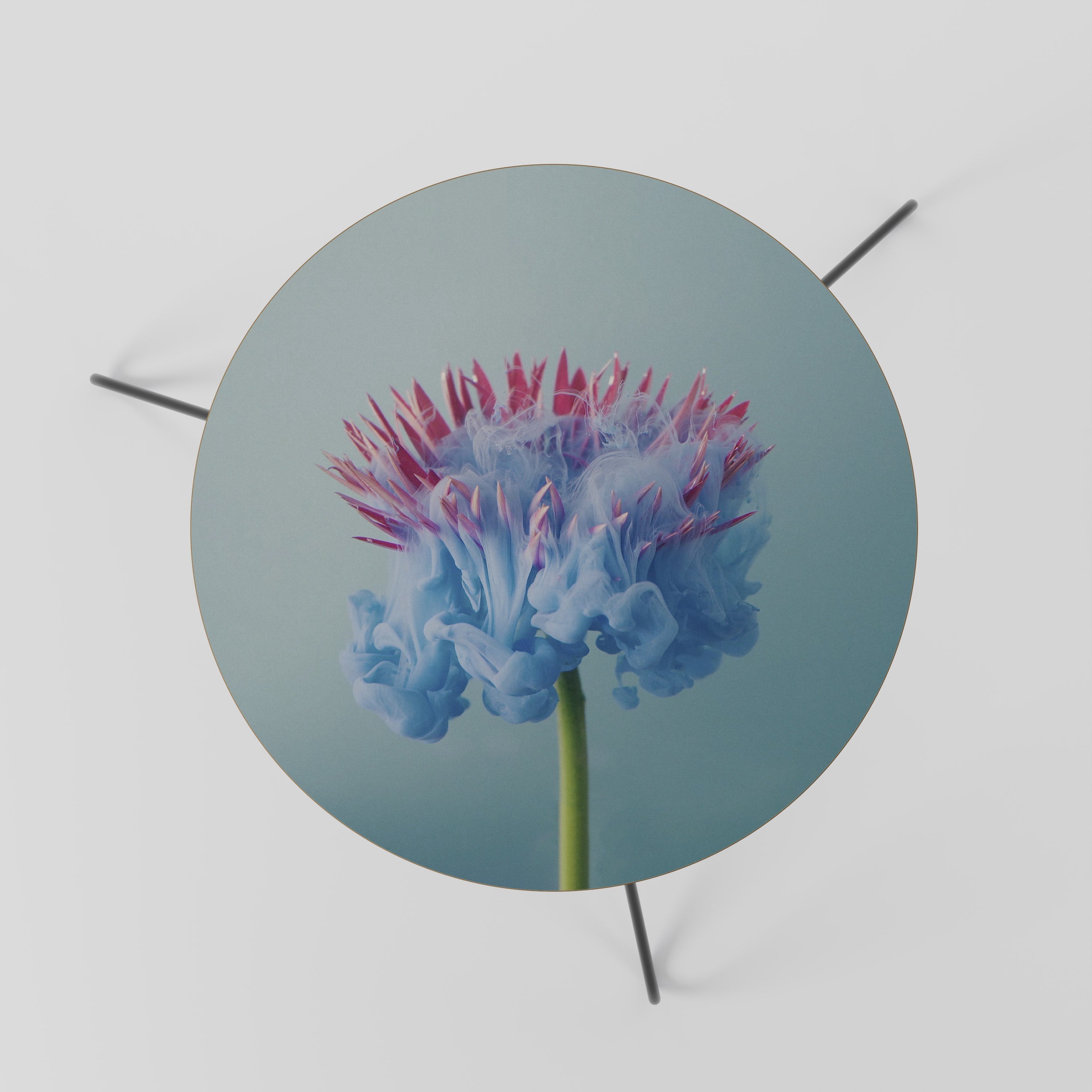 MISTY BLUE EXPLOSION Mesa de Centro 60