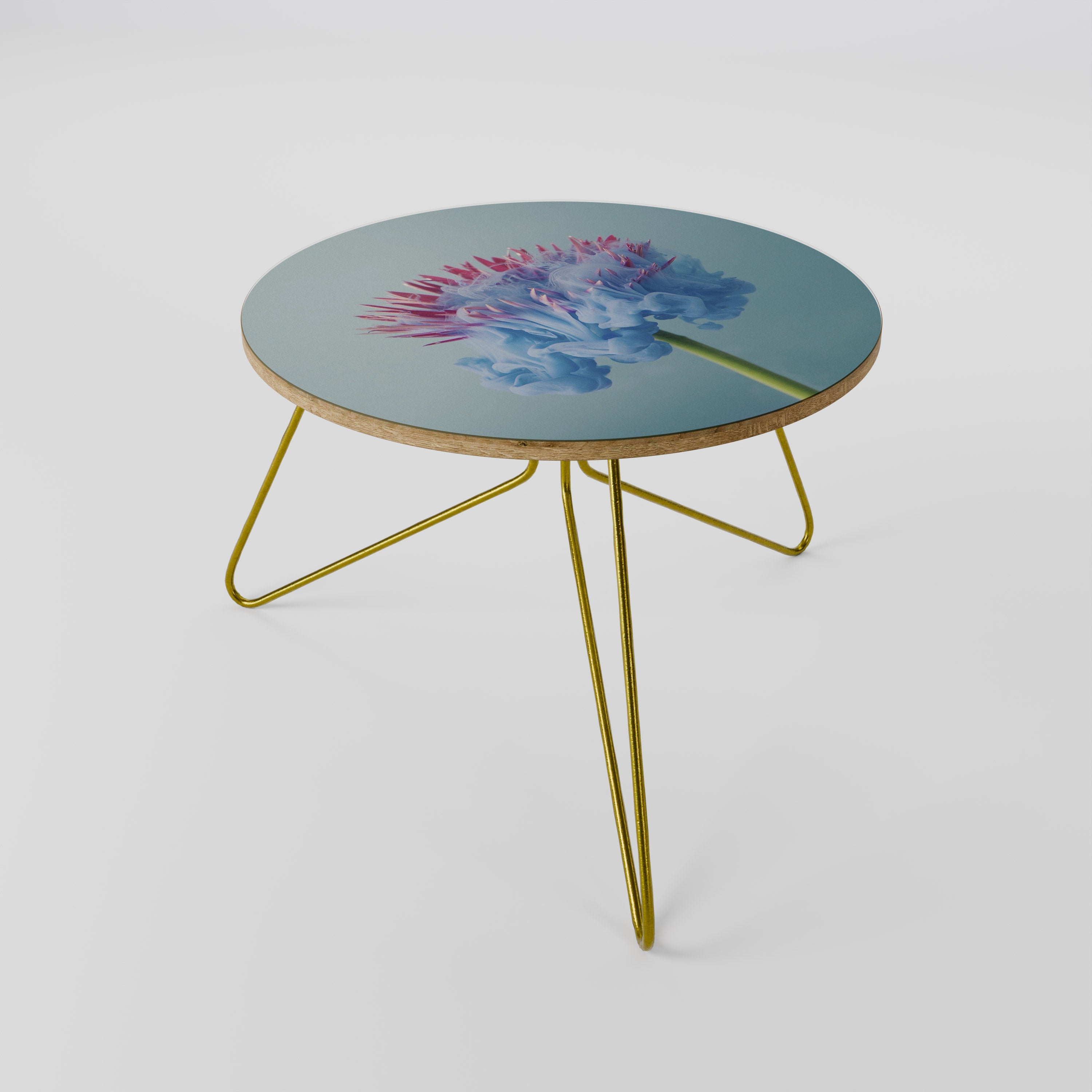 MISTY BLUE EXPLOSION Mesa de Centro 60