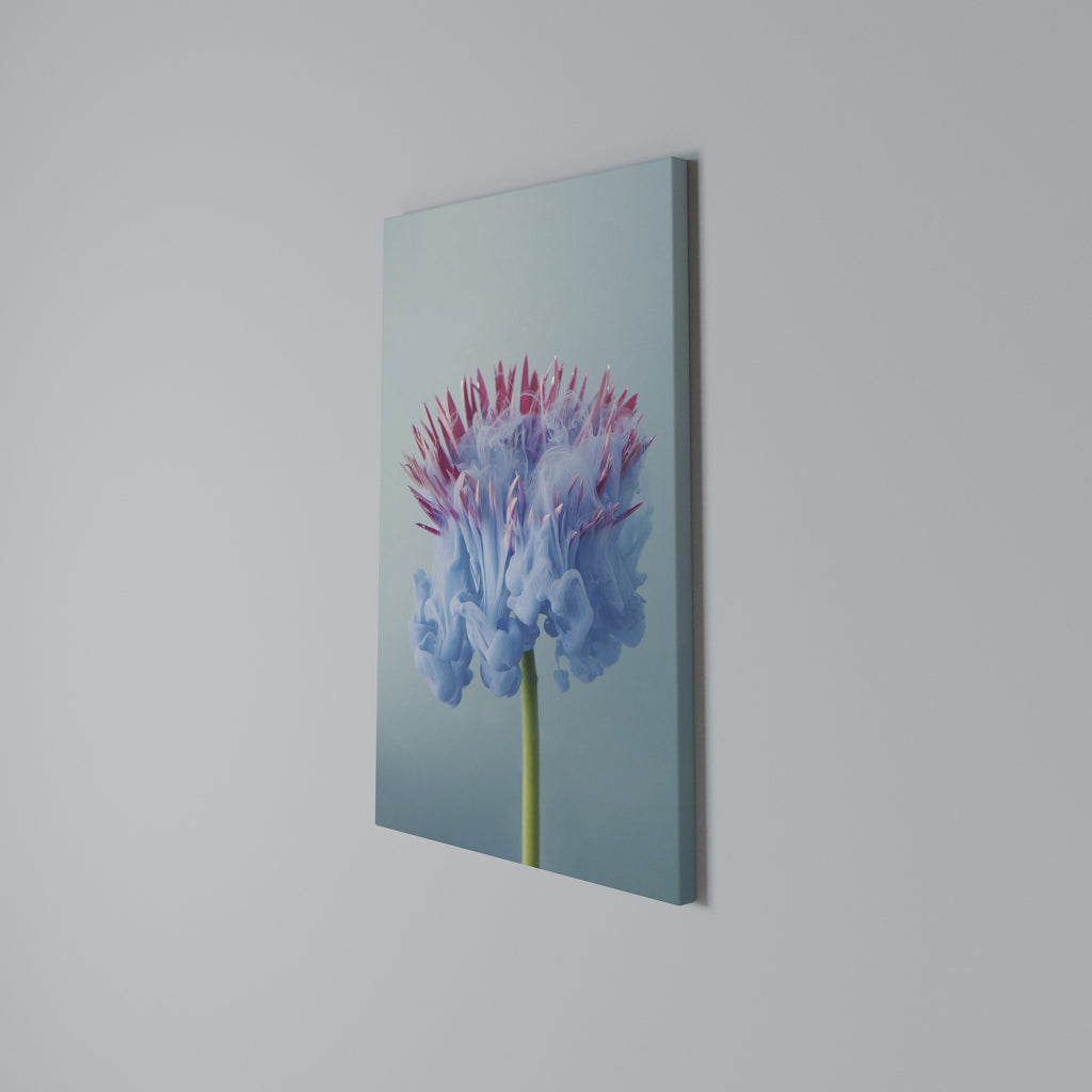 MISTY BLUE EXPLOSION Quadro em tela vertical