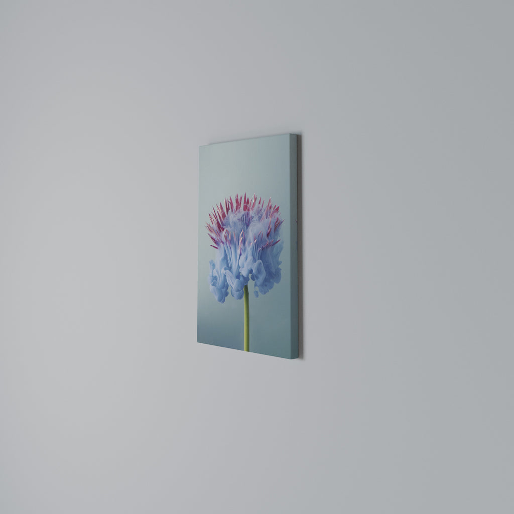 MISTY BLUE EXPLOSION Quadro em tela vertical