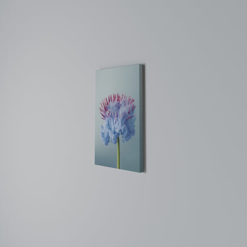 MISTY BLUE EXPLOSION Quadro em tela vertical