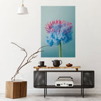MISTY BLUE EXPLOSION Poster Vertical Autocolante
