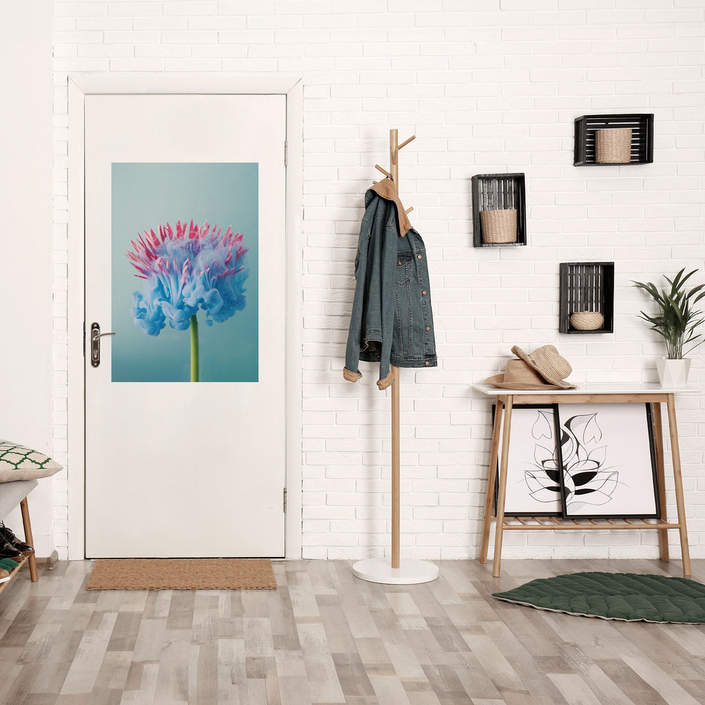 MISTY BLUE EXPLOSION Poster Vertical Autocolante