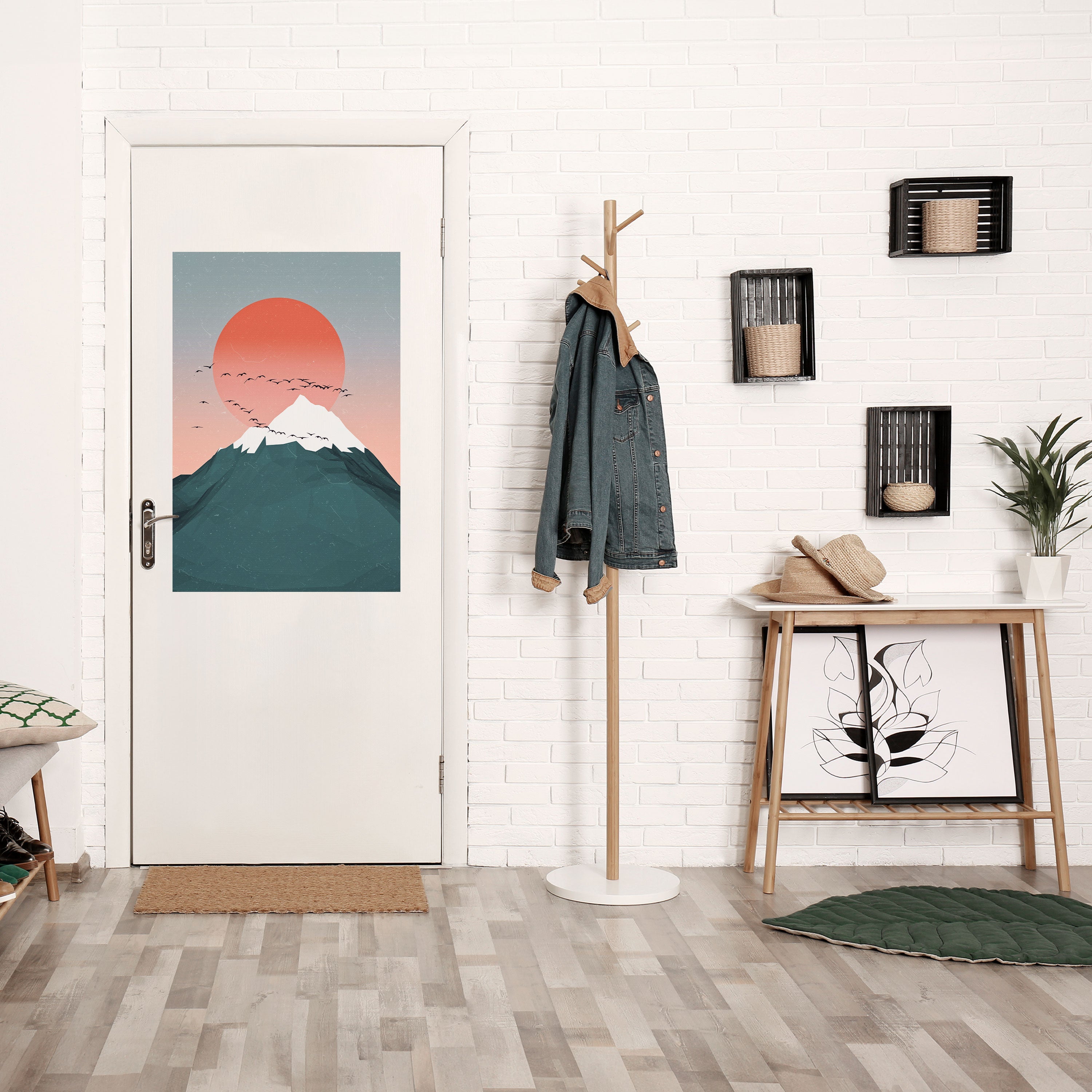 SKYWARD SYMPHONY Peel and Stick Vertical Poster