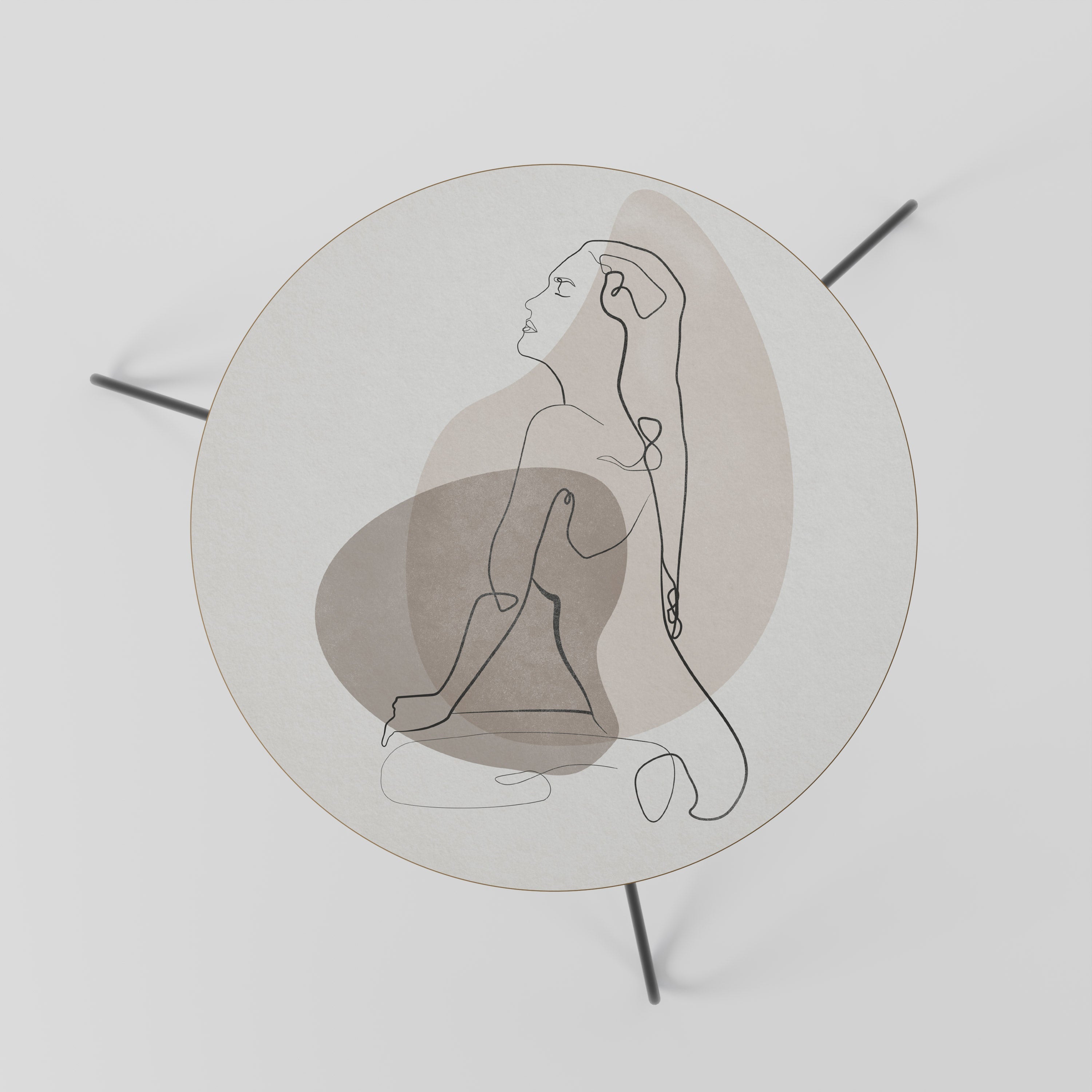 CONTOURS OF BEAUTY Mesa de Centro 60