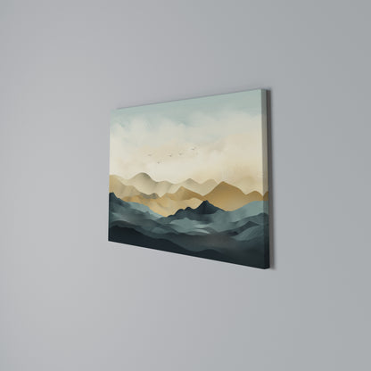 MOUNTAIN MELODY Horizontal Canvas Print