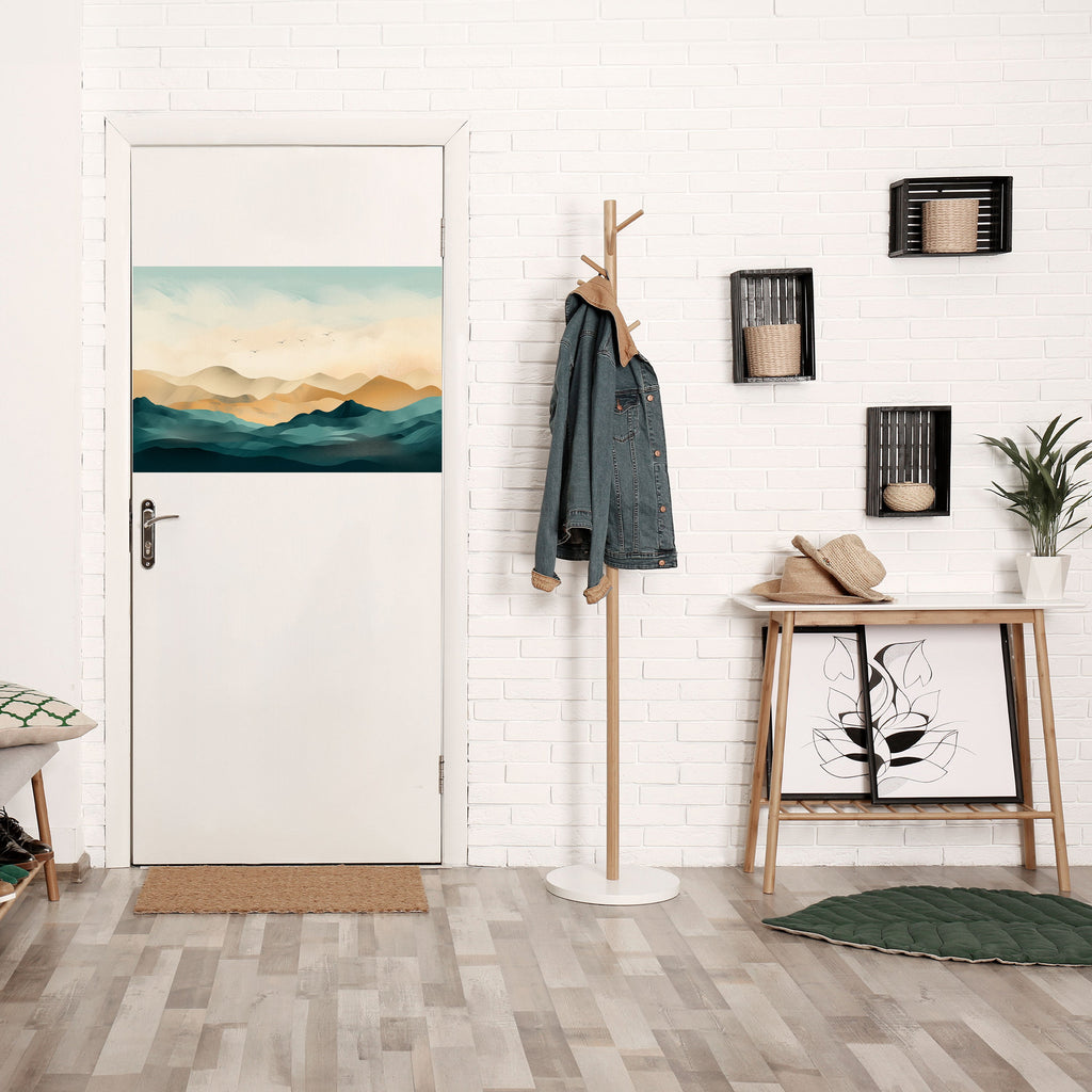 MOUNTAIN MELODY Poster Horizontal Autocolante