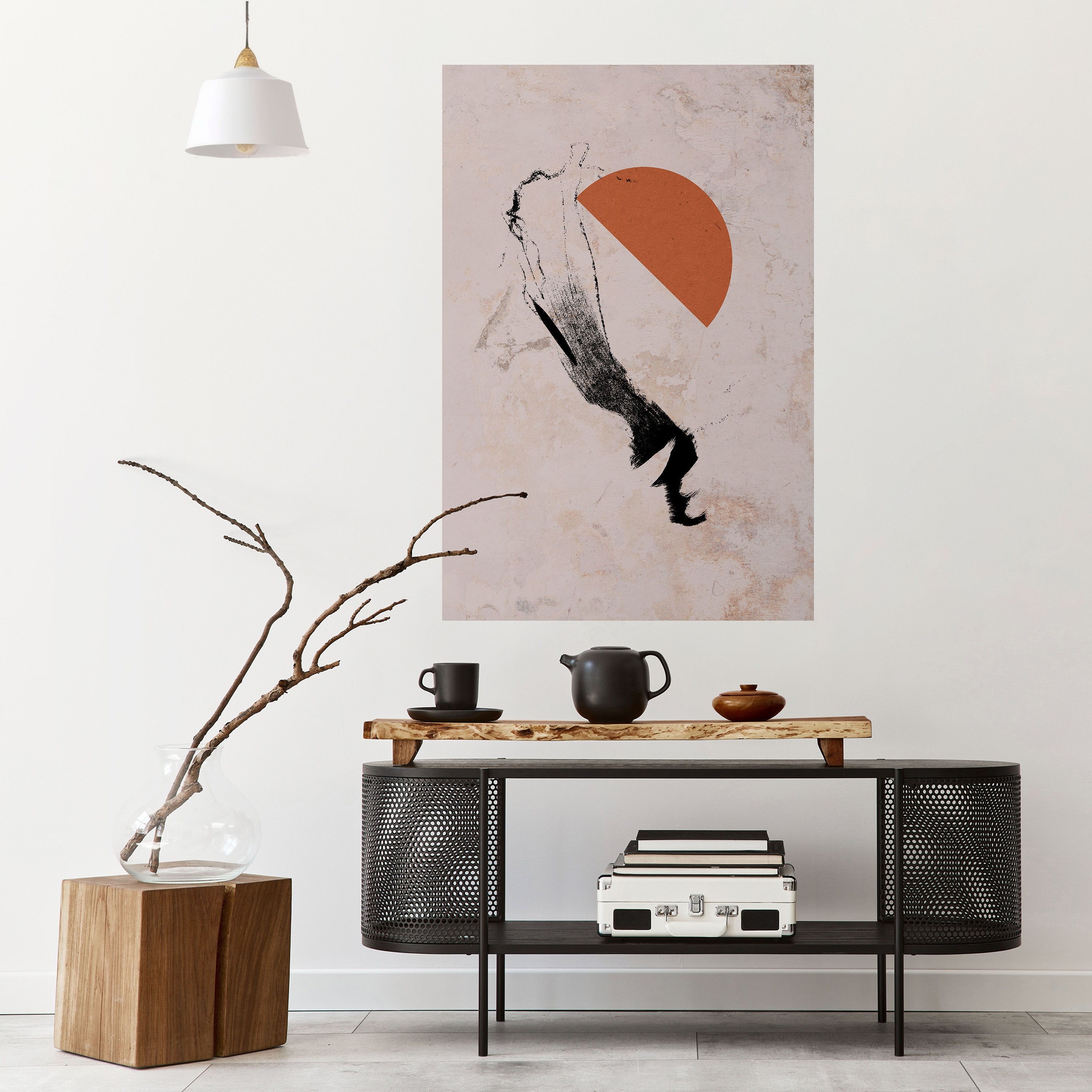 SHADOWS OF IMAGINATION Peel and Stick Vertical Poster