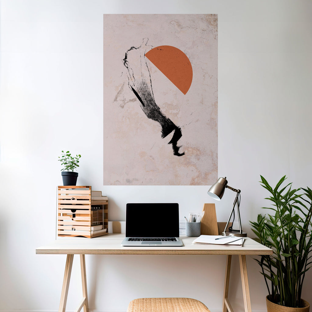 SHADOWS OF IMAGINATION Peel and Stick Vertical Poster