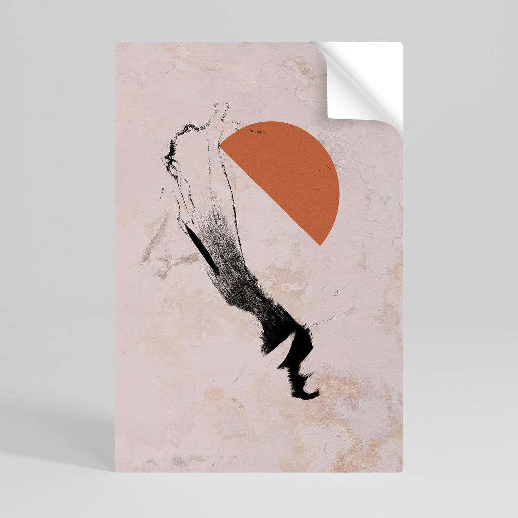 SHADOWS OF IMAGINATION Peel and Stick Vertical Poster