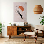 SHADOWS OF IMAGINATION Peel and Stick Vertical Poster