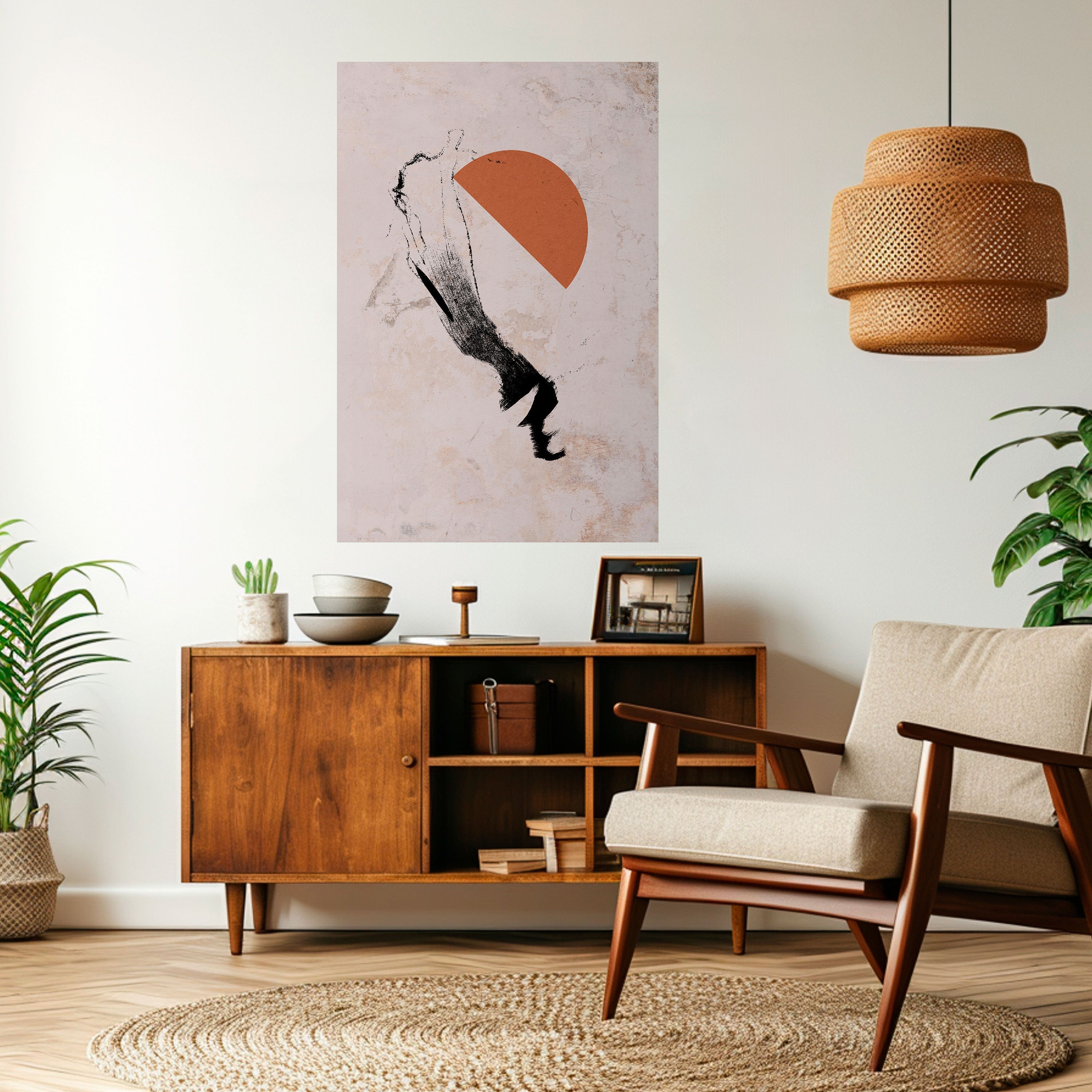 SHADOWS OF IMAGINATION Peel and Stick Vertical Poster