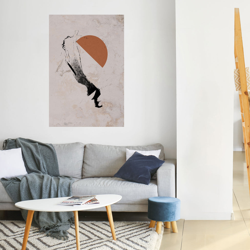 SHADOWS OF IMAGINATION Peel and Stick Vertical Poster