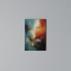 FIERY FUSION Vertical Canvas Print