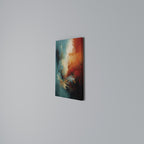 FIERY FUSION Vertical Canvas Print