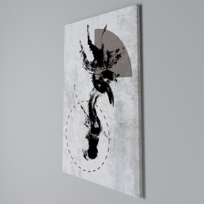 STAINS OF INTROSPECTION Quadro em tela vertical