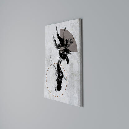 STAINS OF INTROSPECTION Quadro em tela vertical