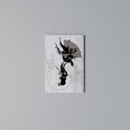 STAINS OF INTROSPECTION Vertical Canvas Print
