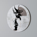 STAINS OF INTROSPECTION Quadro Redondo Decorativo