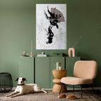 STAINS OF INTROSPECTION Peel and Stick Vertical Poster