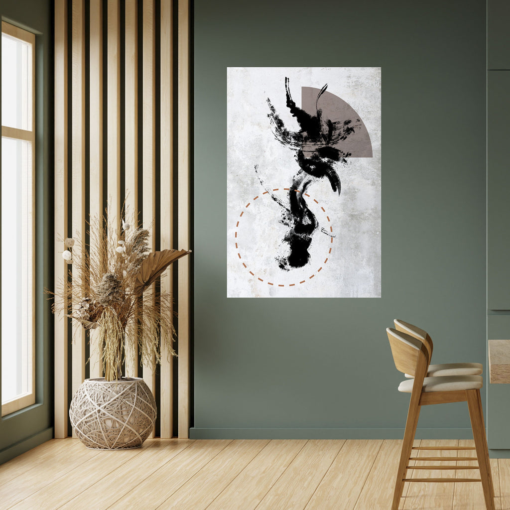 STAINS OF INTROSPECTION Peel and Stick Vertical Poster