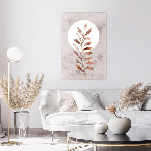 LEAF RADIANCE Quadro em tela vertical