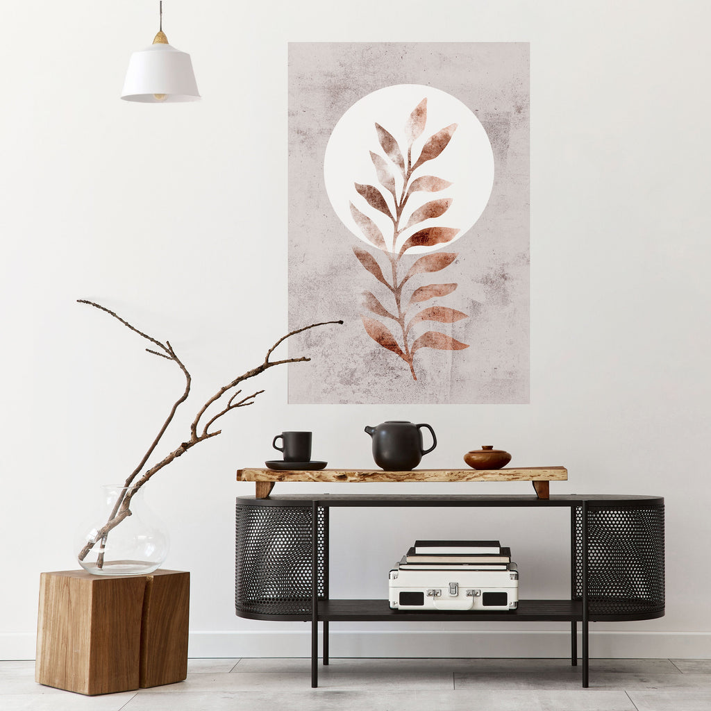 LEAF RADIANCE Poster Vertical Autocolante