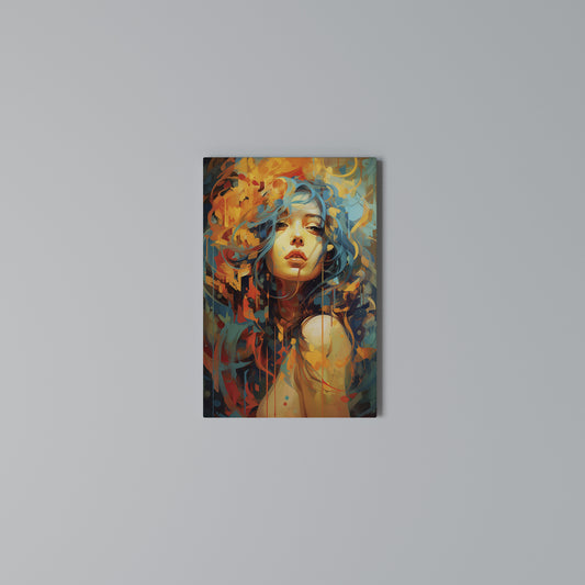 RAINBOW MUSE Quadro em tela vertical