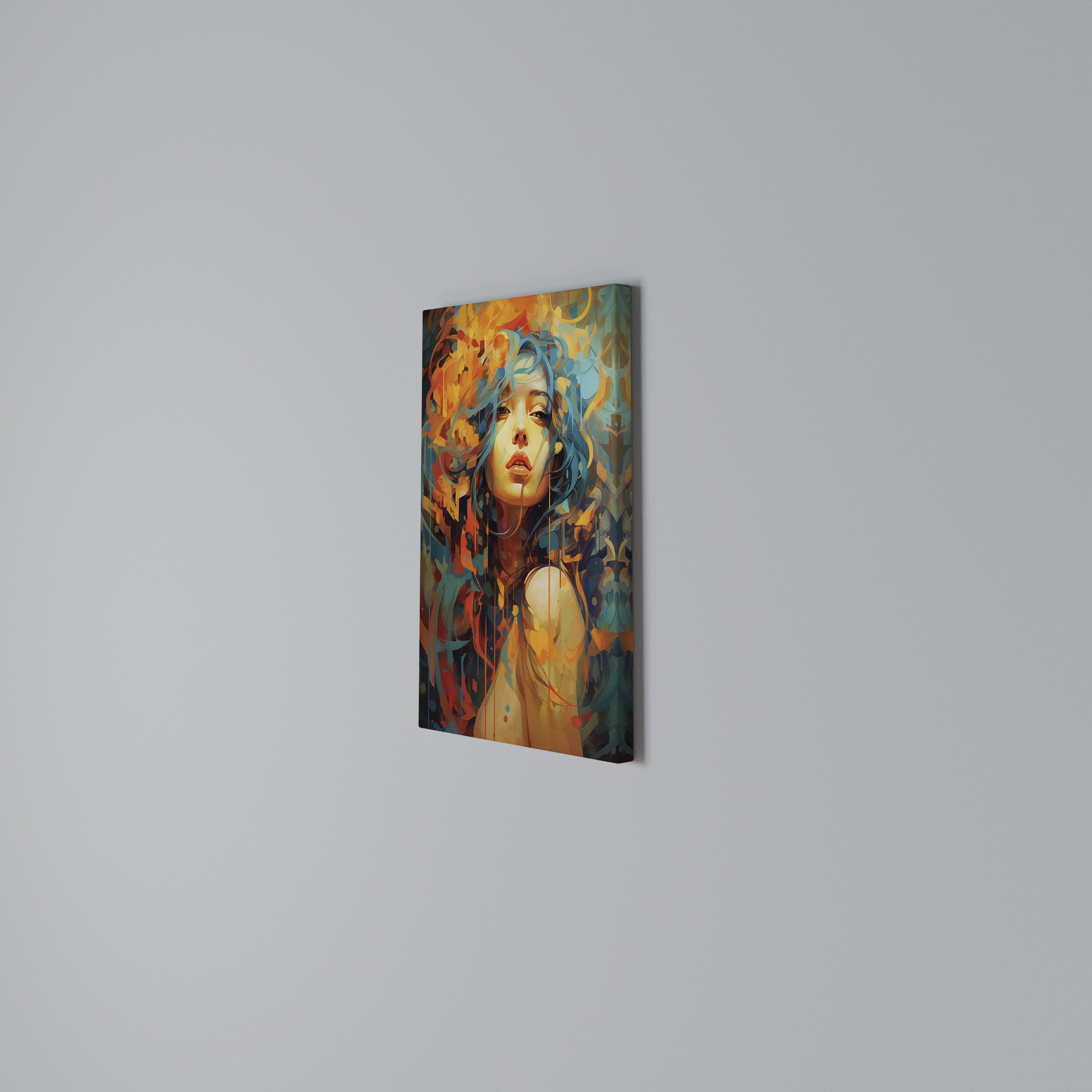 RAINBOW MUSE Quadro em tela vertical