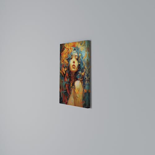RAINBOW MUSE Quadro em tela vertical