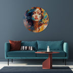 CHROMA CHARM Round Wall Art
