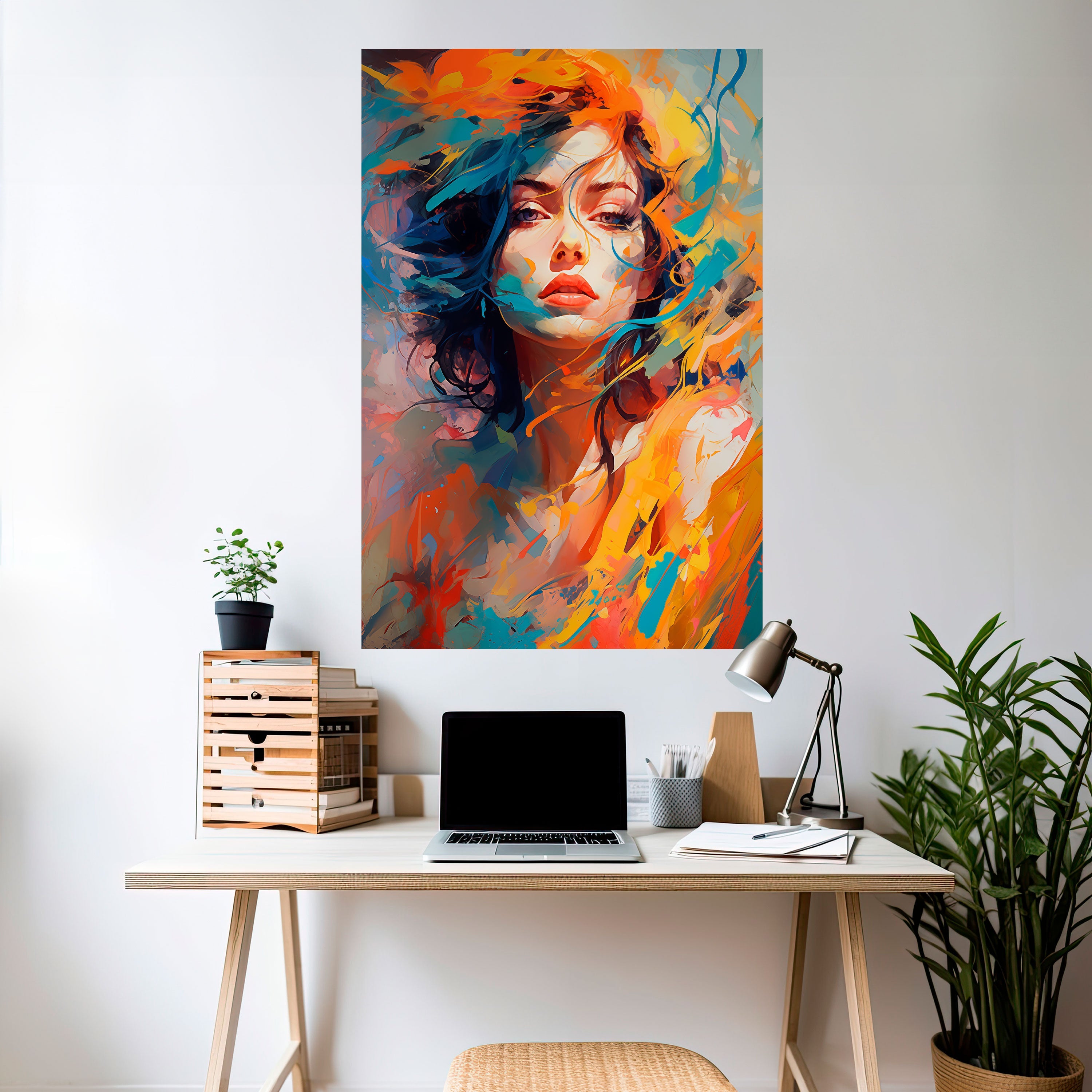 CHROMA CHARM Poster Vertical Autocolante