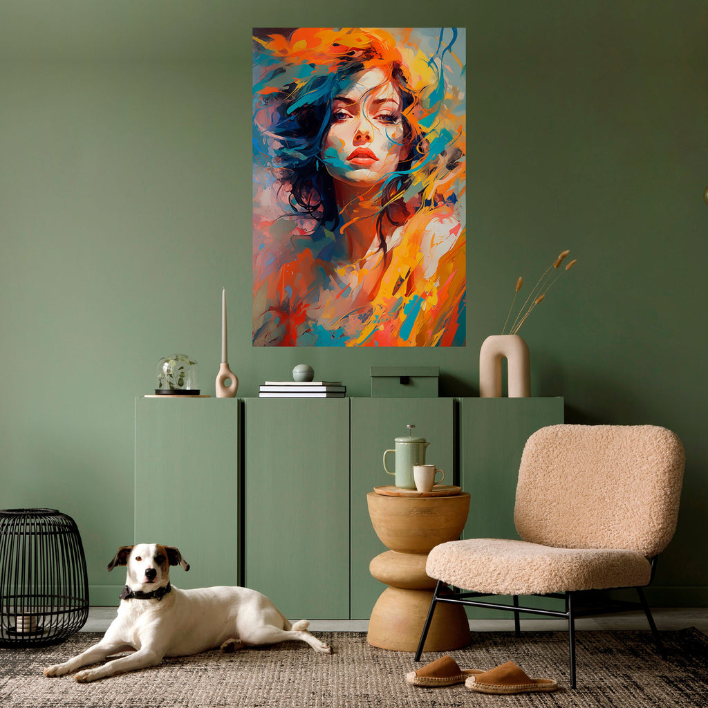 CHROMA CHARM Poster Vertical Autocolante