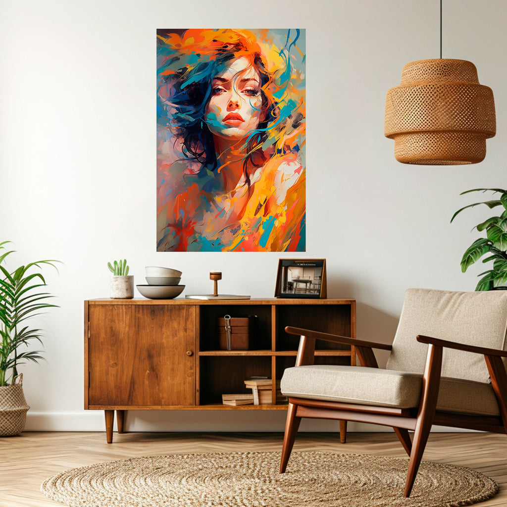 CHROMA CHARM Poster Vertical Autocolante