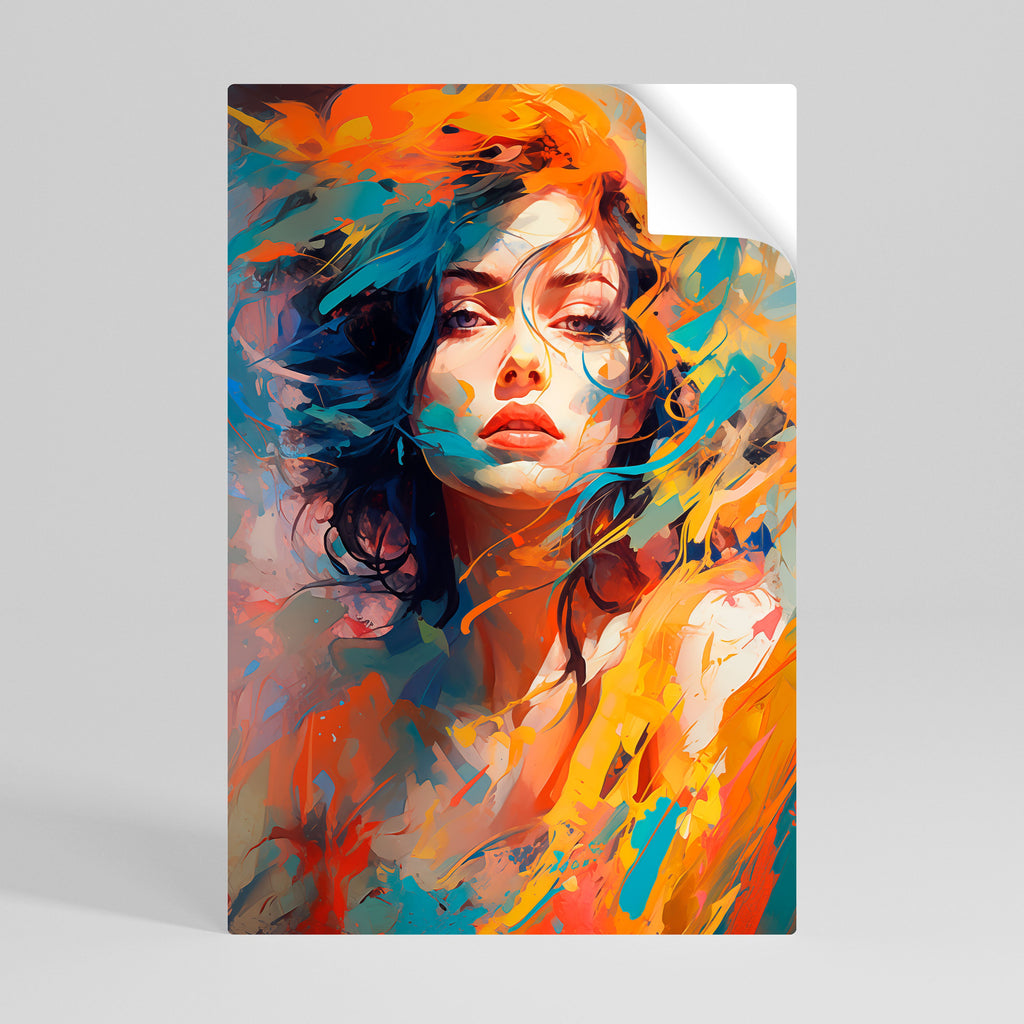 CHROMA CHARM Poster Vertical Autocolante