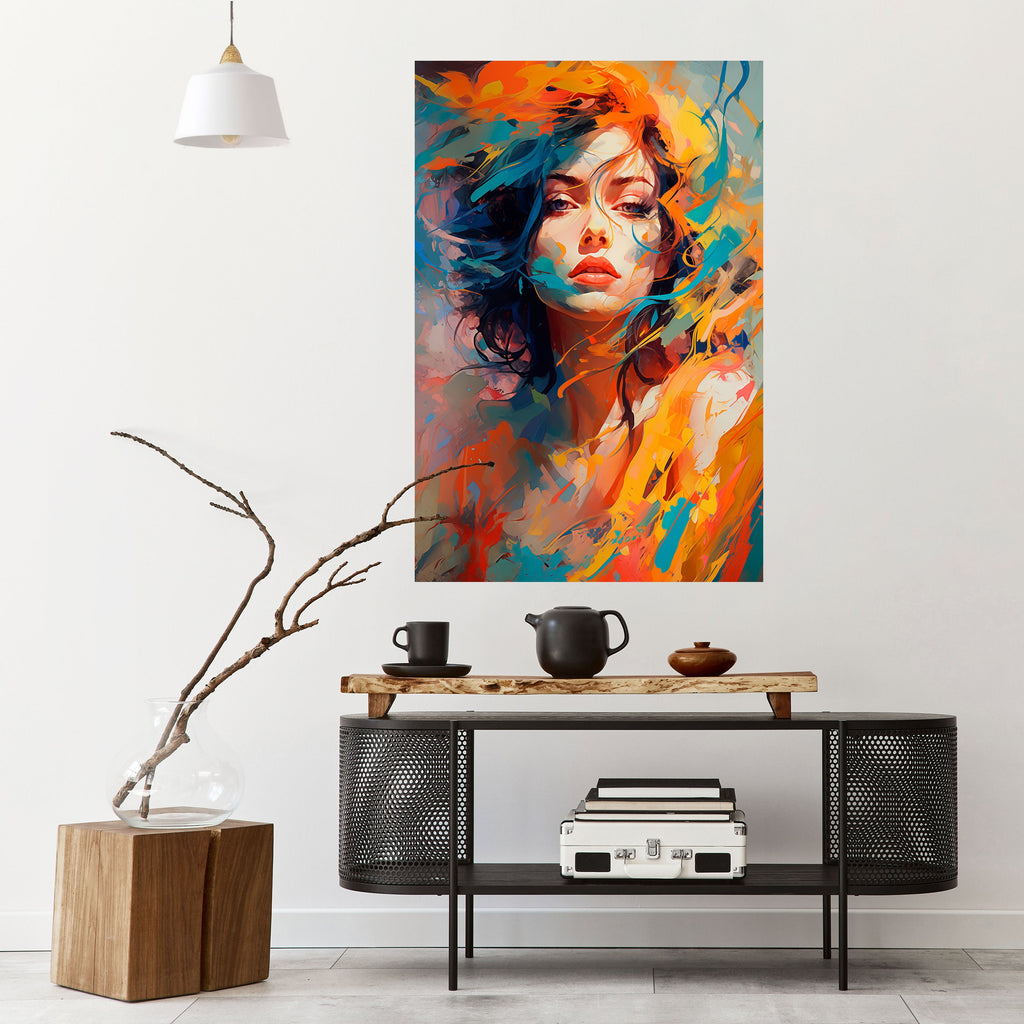 CHROMA CHARM Poster Vertical Autocolante