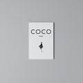 COCO CHANEL - TIMELESS ELEGANCE Quadro em tela vertical