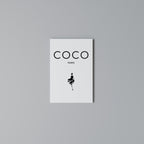 COCO CHANEL - TIMELESS ELEGANCE Quadro em tela vertical