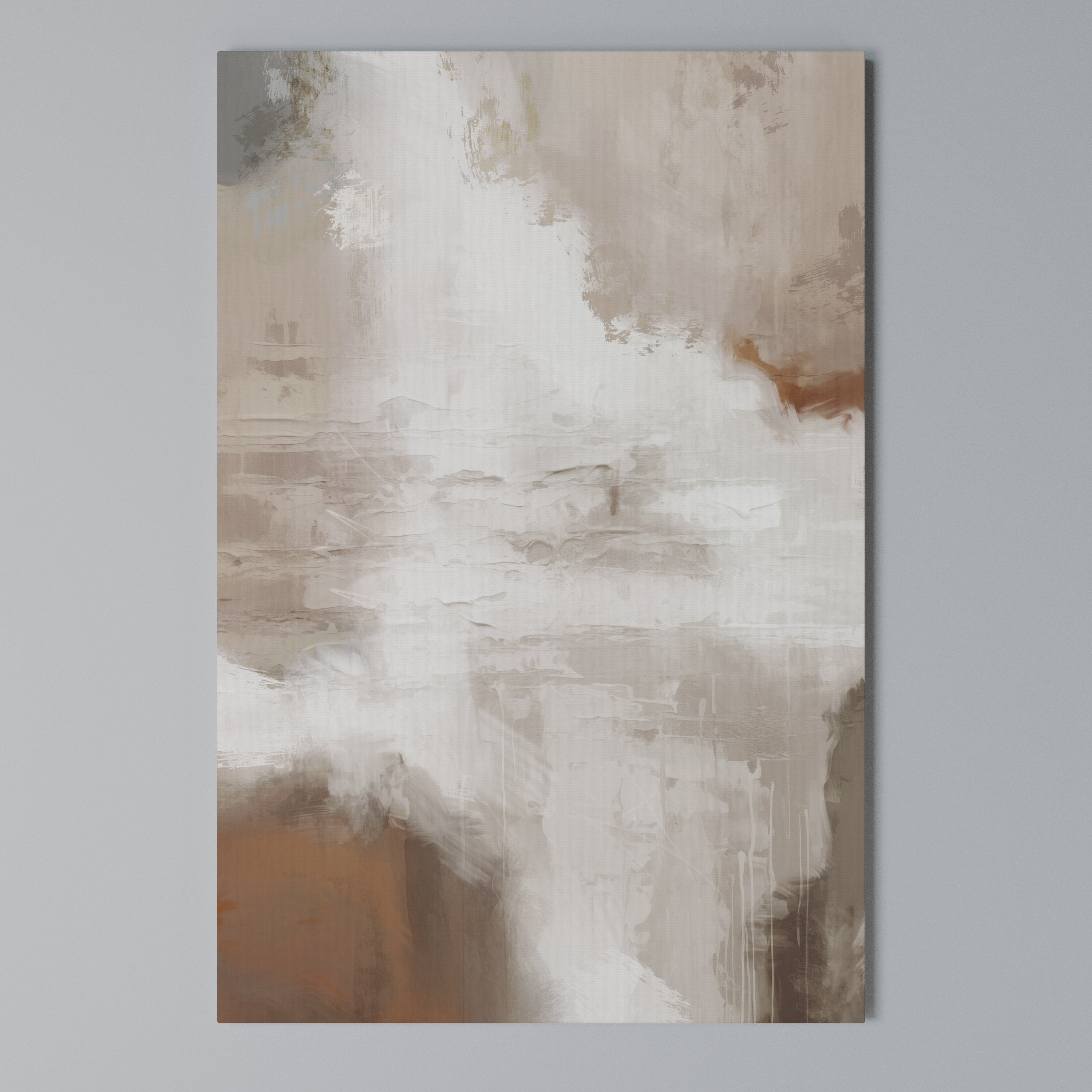 BLUSH SERENITY Quadro em tela vertical