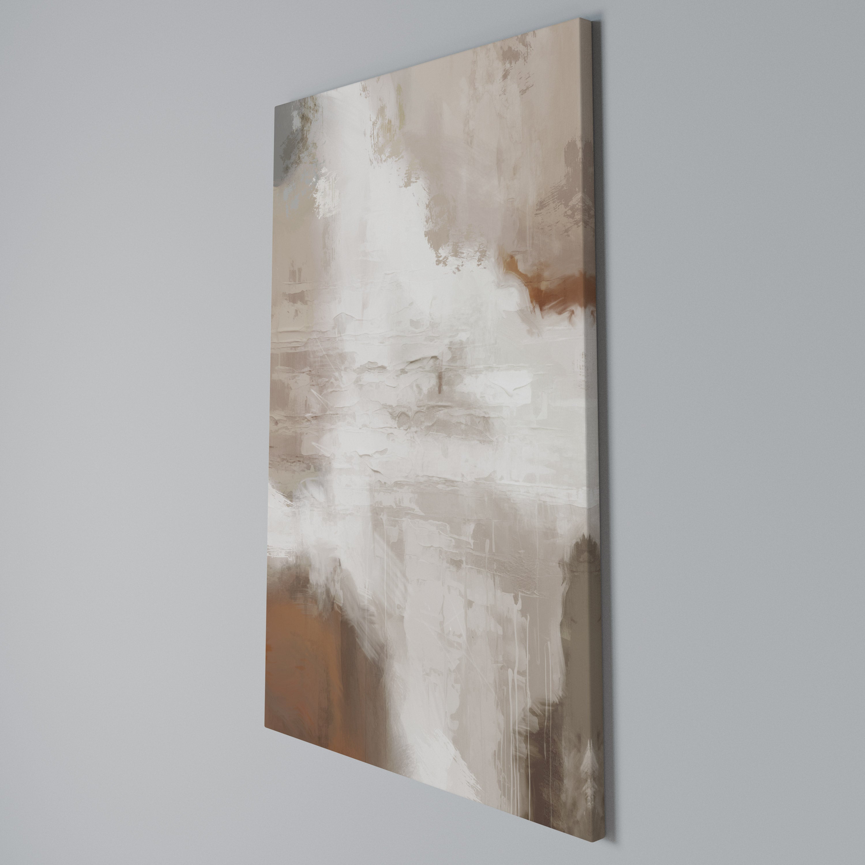 BLUSH SERENITY Quadro em tela vertical