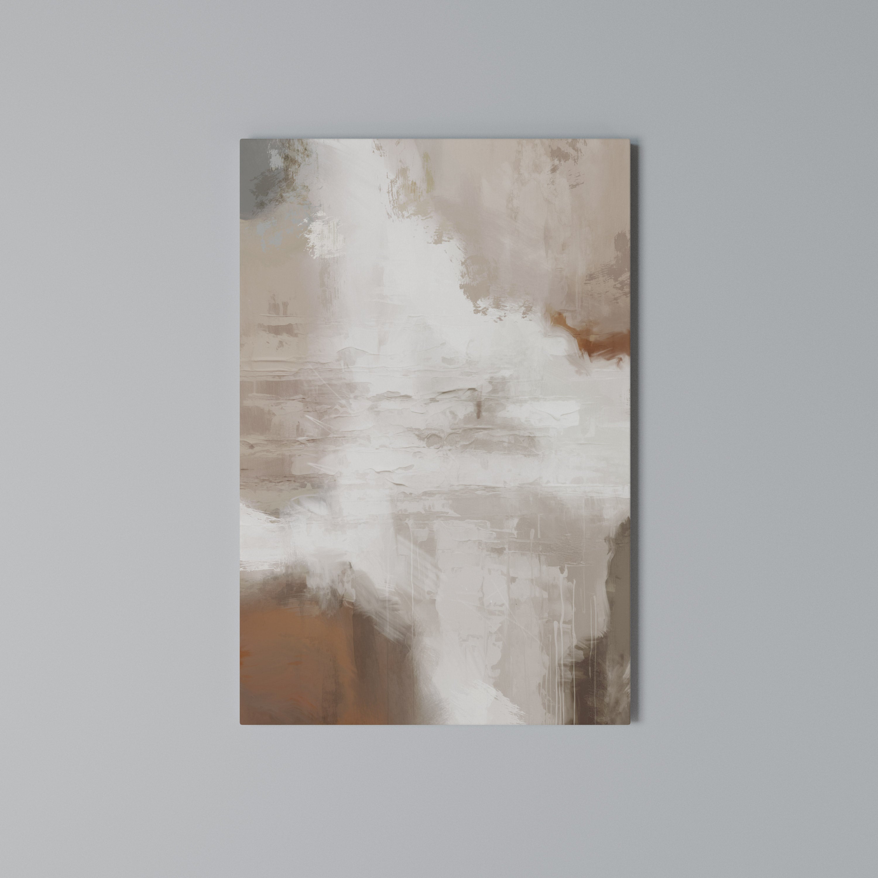 BLUSH SERENITY Quadro em tela vertical