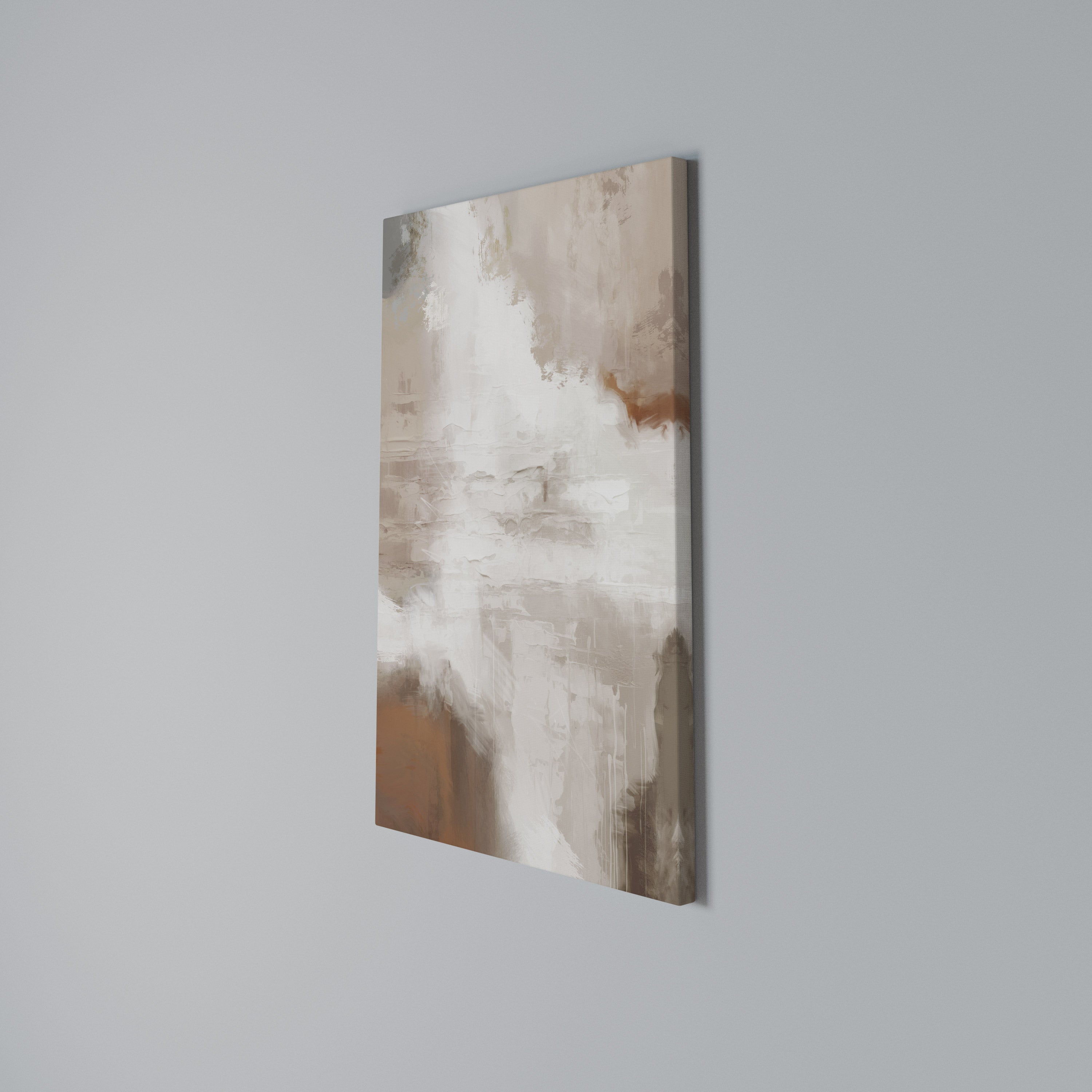 BLUSH SERENITY Quadro em tela vertical