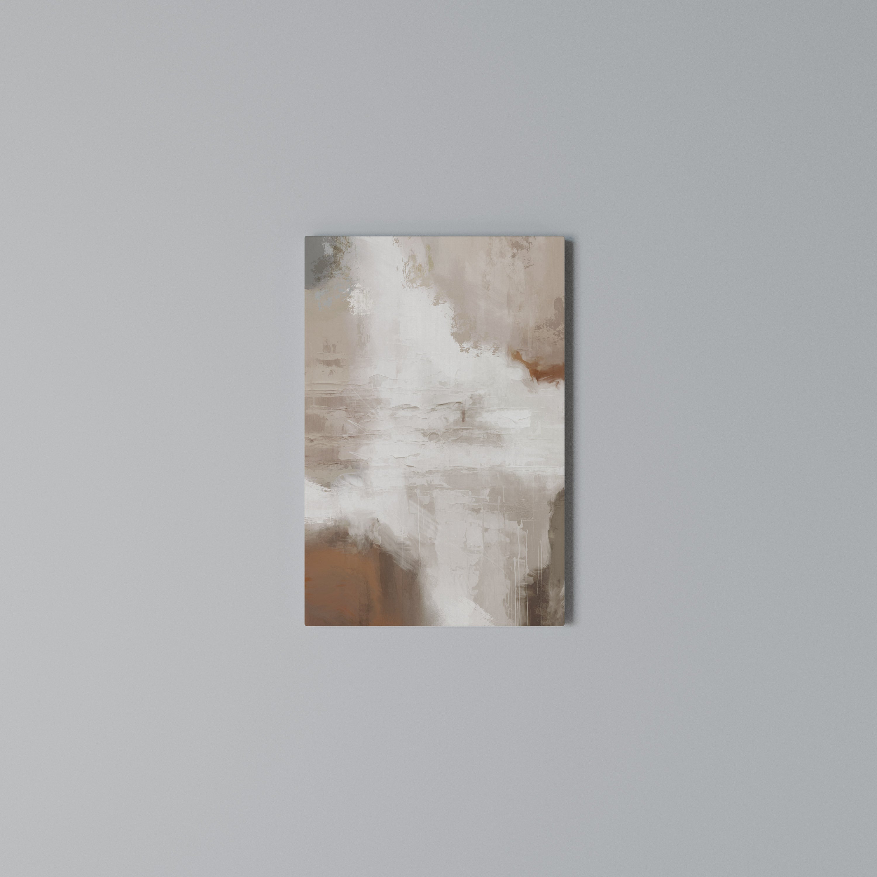 BLUSH SERENITY Quadro em tela vertical