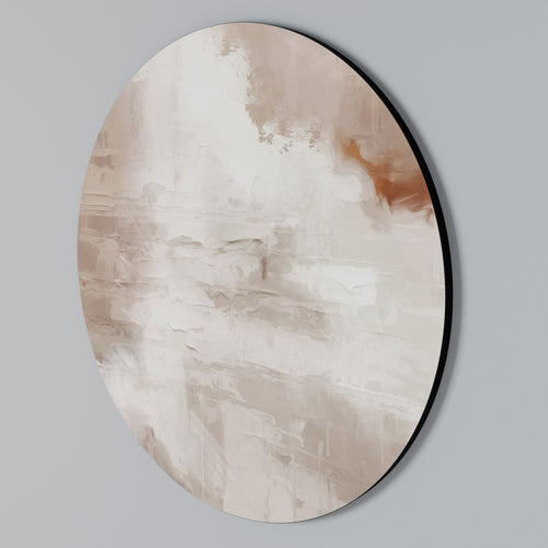 BLUSH SERENITY Arte de Parede Redonda