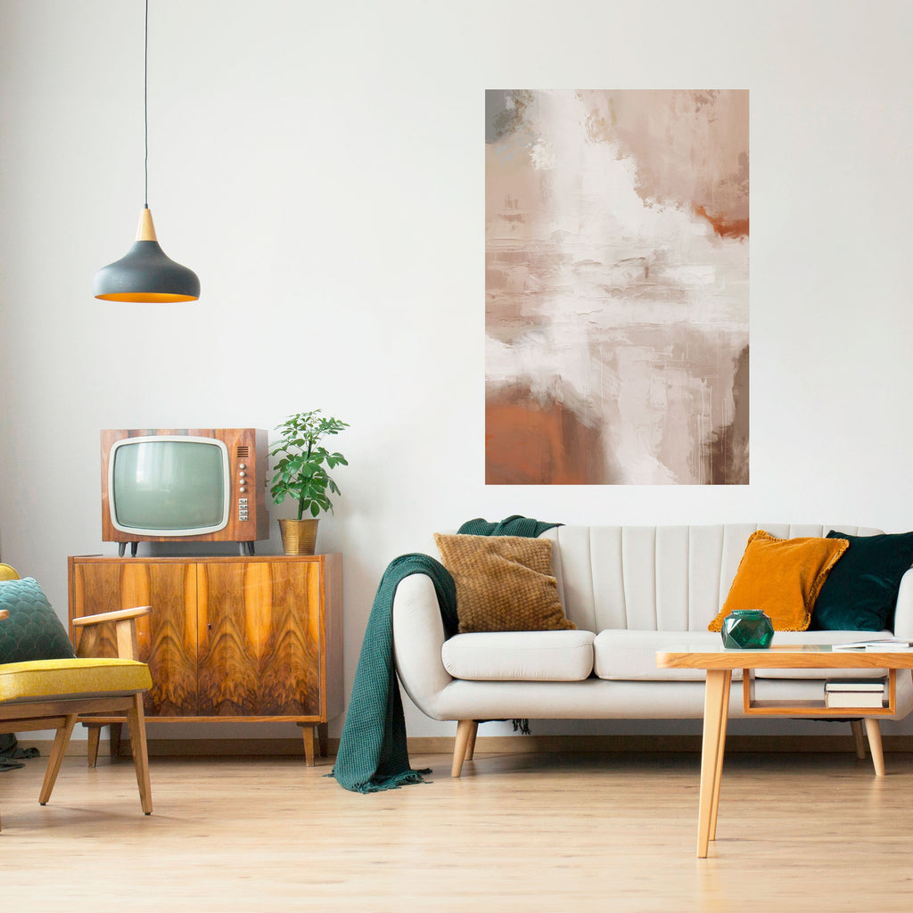 BLUSH SERENITY Poster Vertical Autocolante