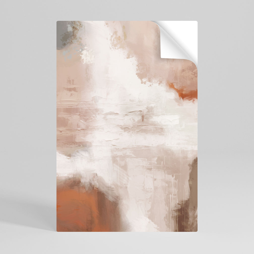 BLUSH SERENITY Poster Vertical Autocolante