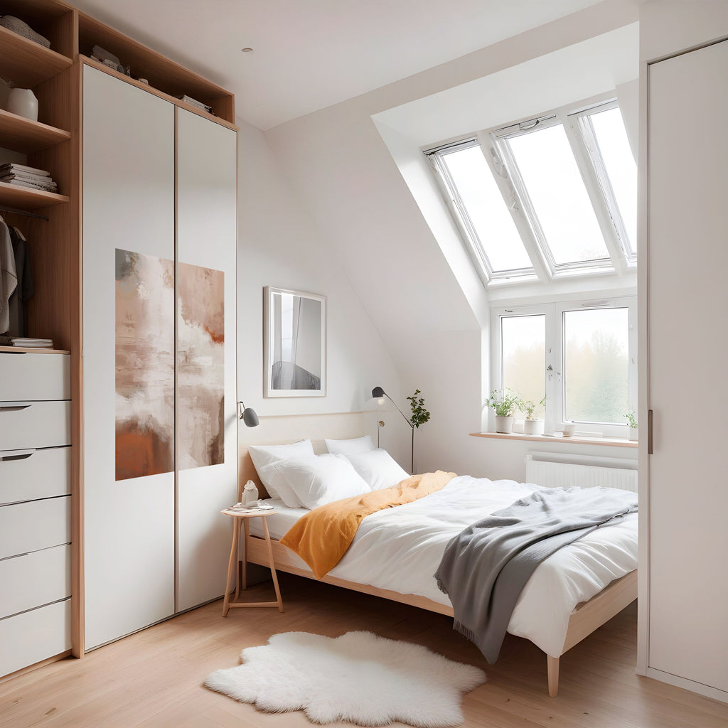 BLUSH SERENITY Poster Vertical Autocolante