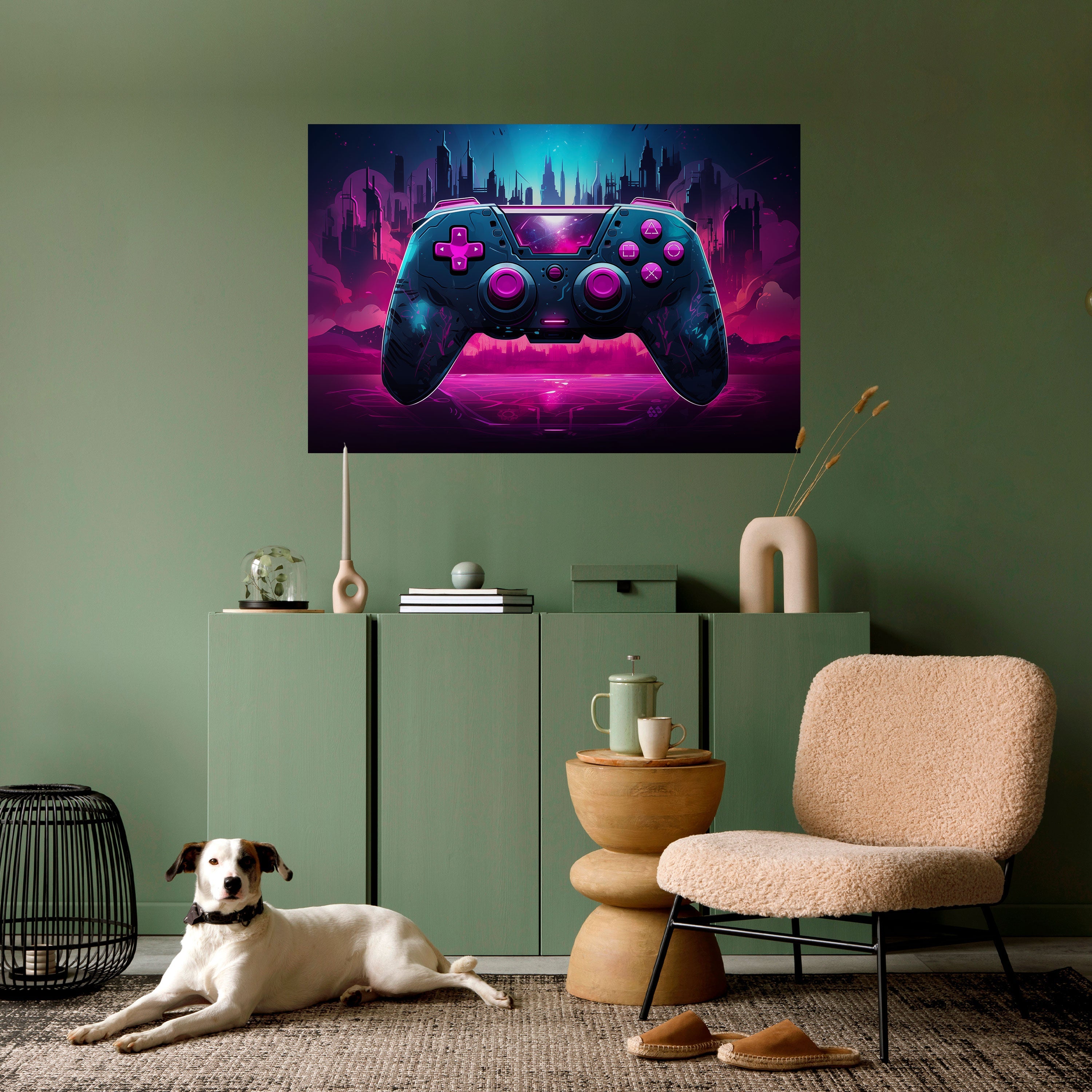 INFINITY MATRIX PAD Poster Horizontal Autocolante