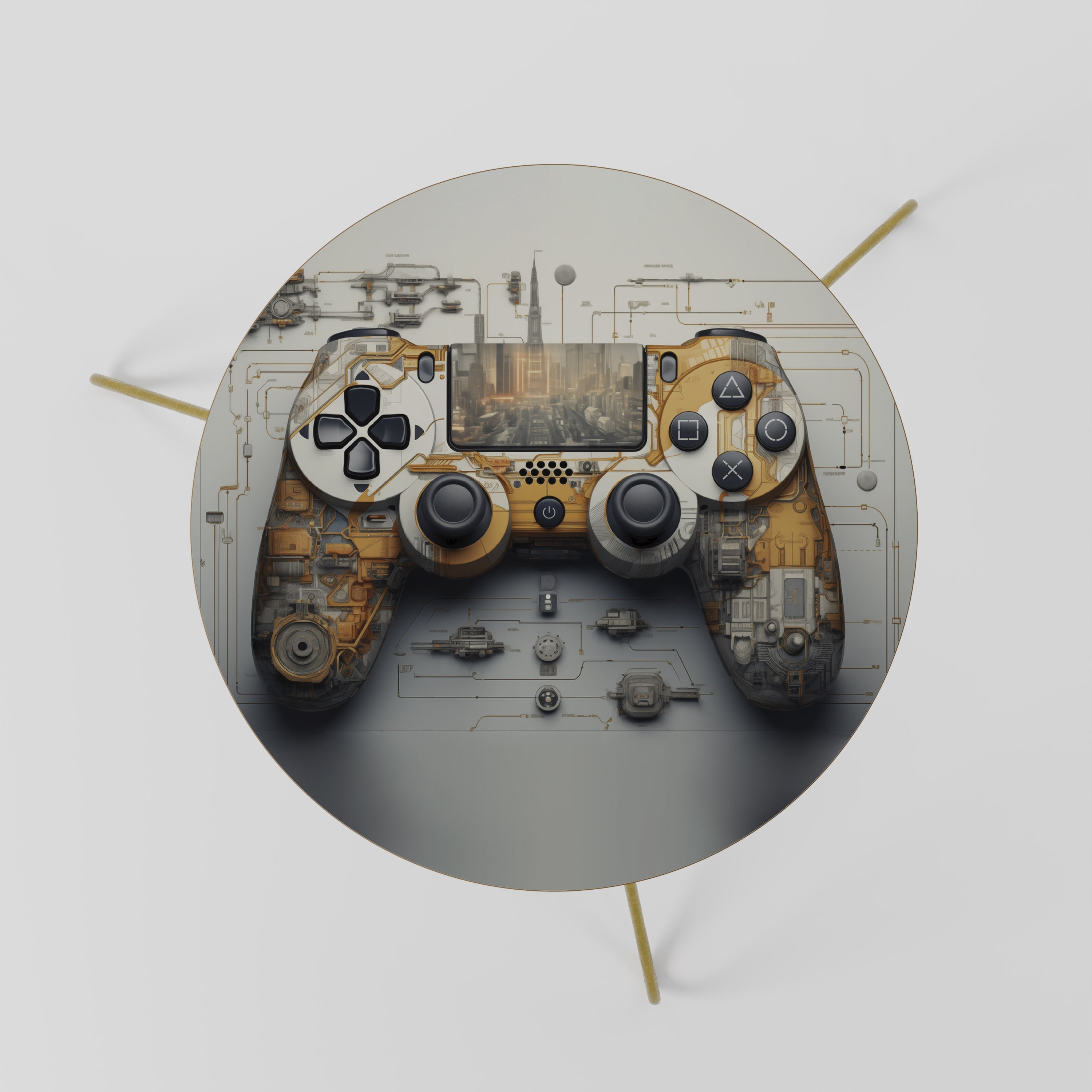 CYBER CHRONICLES PAD Mesa de Centro 60